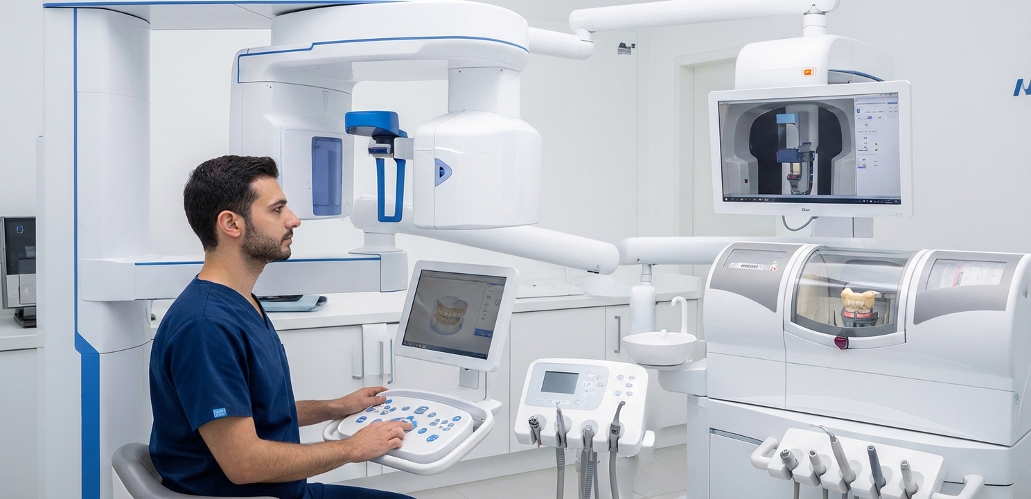 Best Dental Clinic in Turkey utilizes advanced technology like 3D scanners for precise treatment.