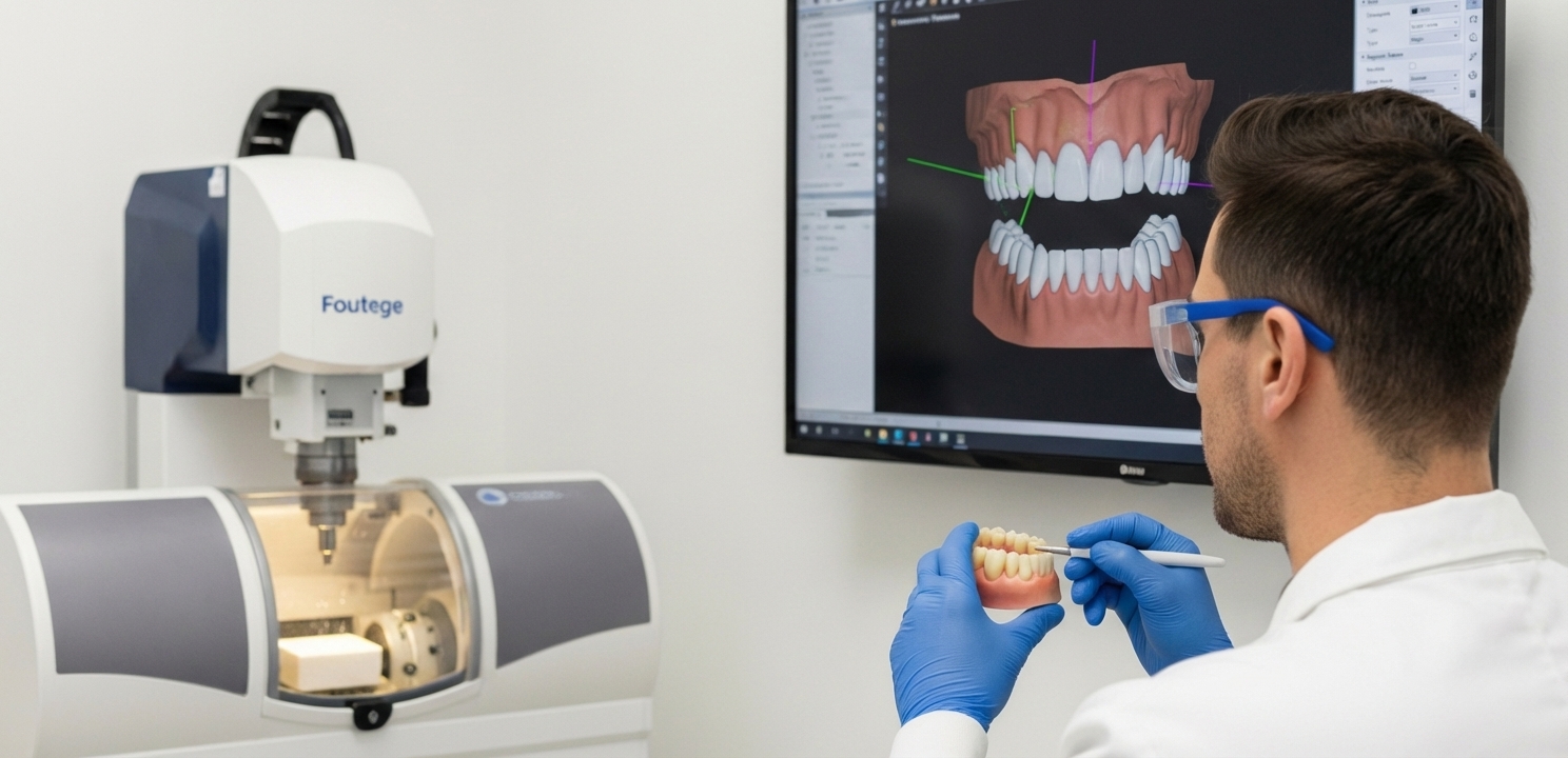 Turkey Teeth are designed with advanced CAD/CAM technology for a precise, custom fit.