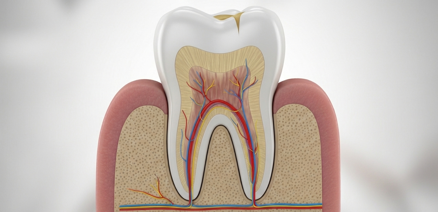 The Internal Layers of a Human Tooth What Causes Toothache often relates to the inflammation of a tooth's inner pulp layer.