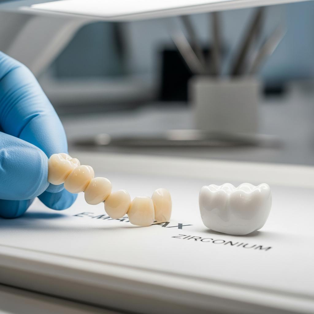 Comparing E-Max and Zirconium Dental Materials Smile Makeover Cost is directly influenced by the quality of advanced materials chosen