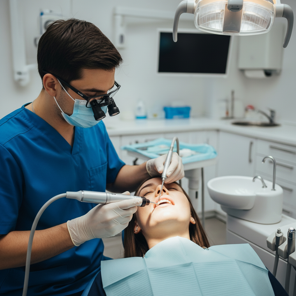 Visit a Dentist for a professional cleaning to remove hardened plaque and calculus buildup
