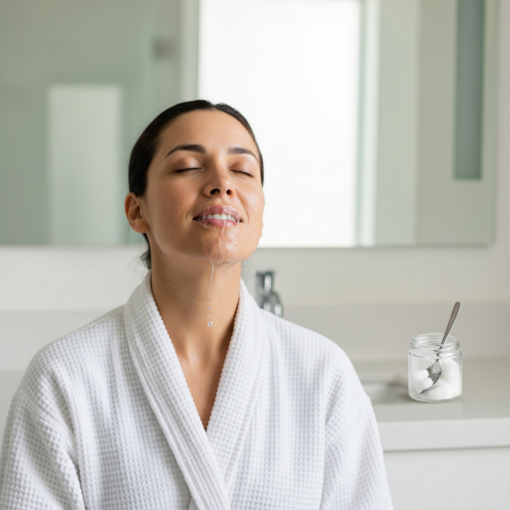 Prevent Cavities Naturally with the ancient Ayurvedic practice of oil pulling using coconut oil