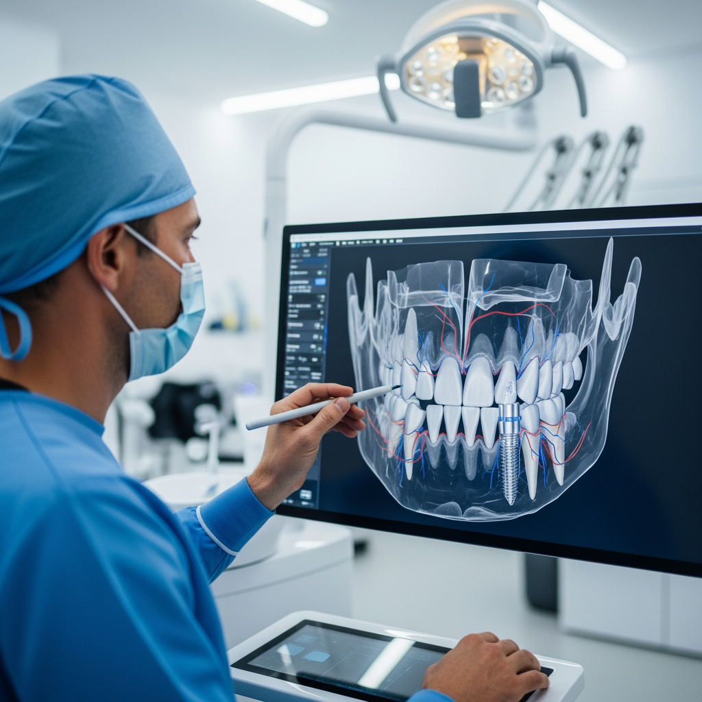 Digital Dentistry Implant Planning Process Dental Implants in Turkey are planned with precision using advanced 3D scanning technology
