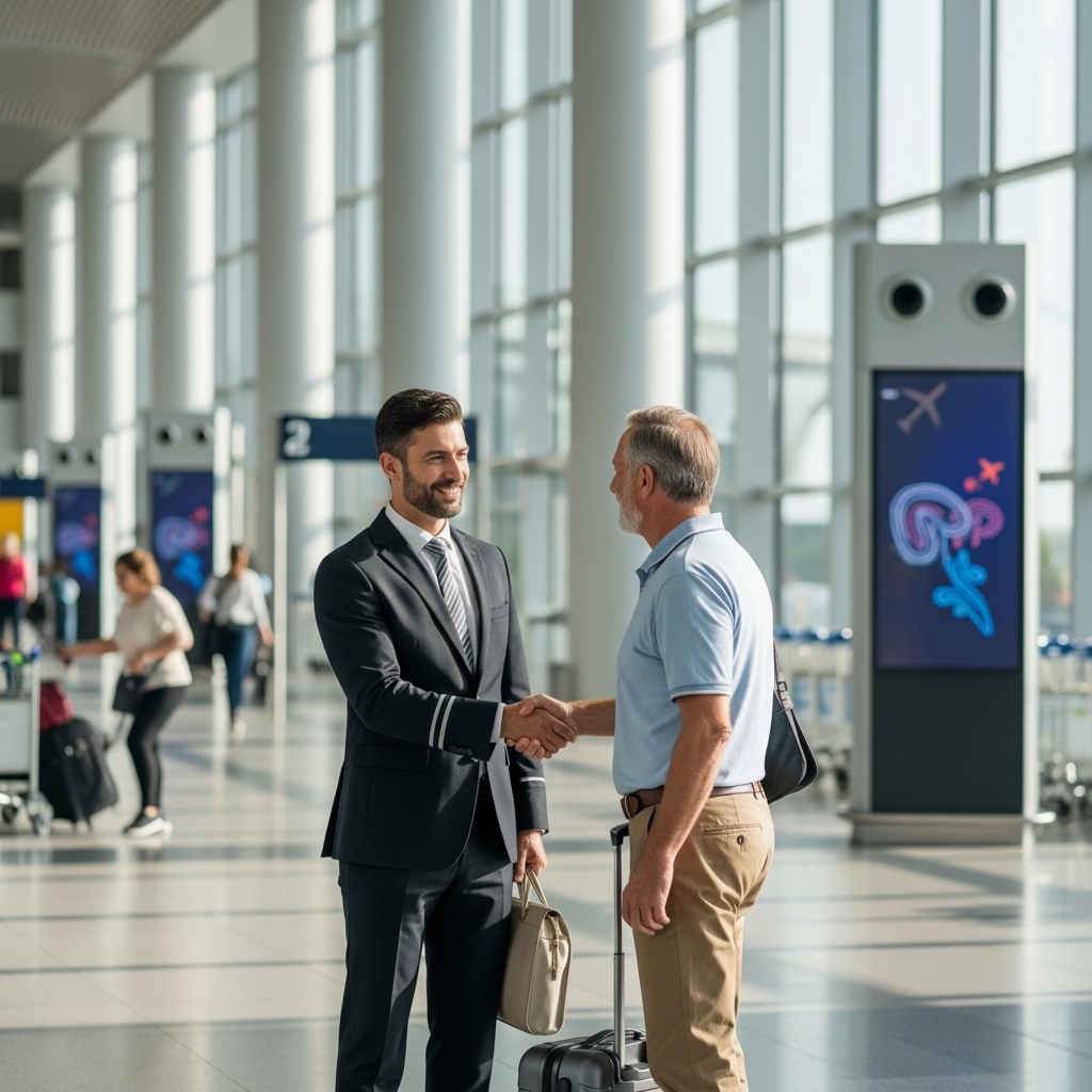 Dental Tourism includes seamless, stress-free travel arrangements like private VIP airport transfers upon arrival