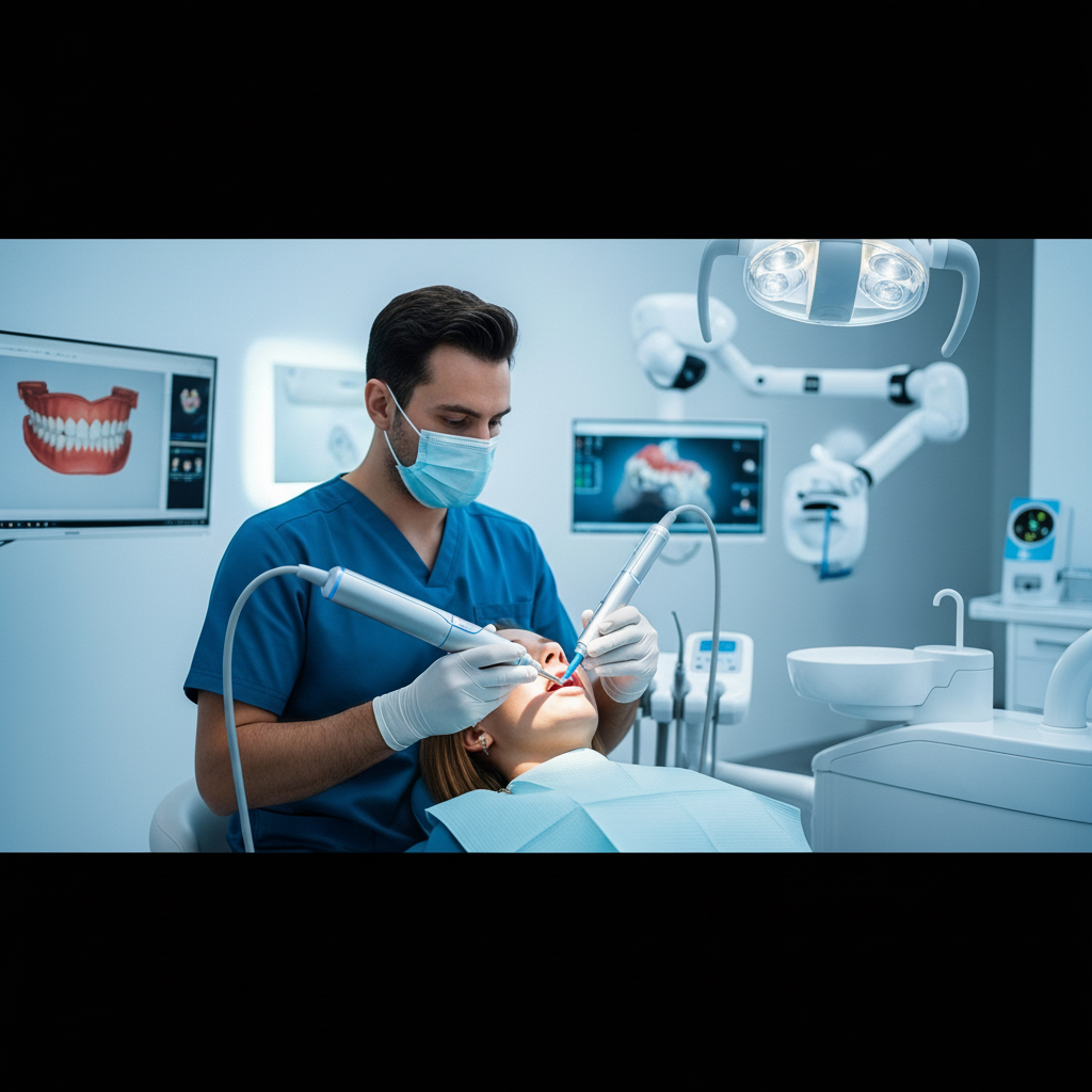 Turkey Teeth treatment involves using advanced 3D intraoral scanners for precise digital impressions