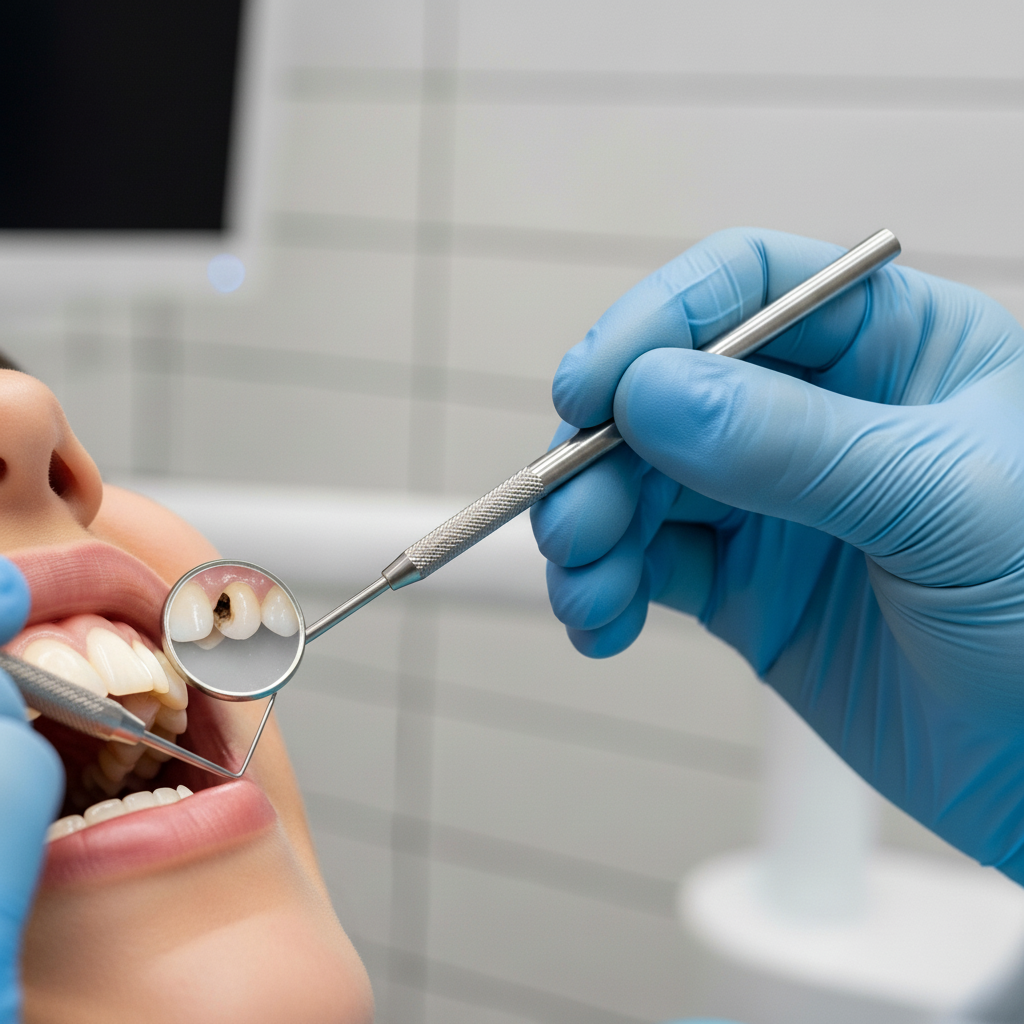 Professional Dental Examination for Tooth Pain What Causes Toothache is determined by a dentist through a thorough professional oral examination