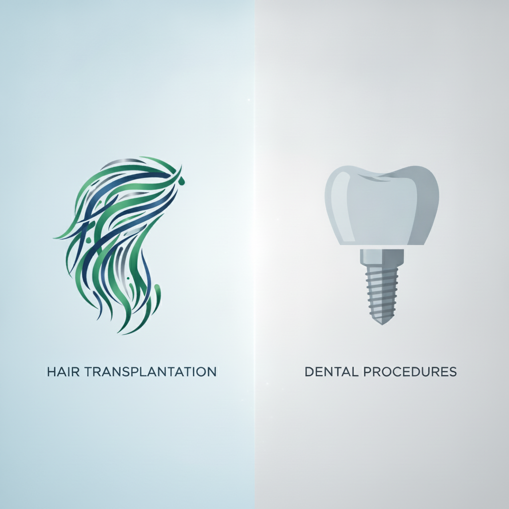 Best Dentists in London for Implants, illustrating the stark difference in available medical treatment specializations
