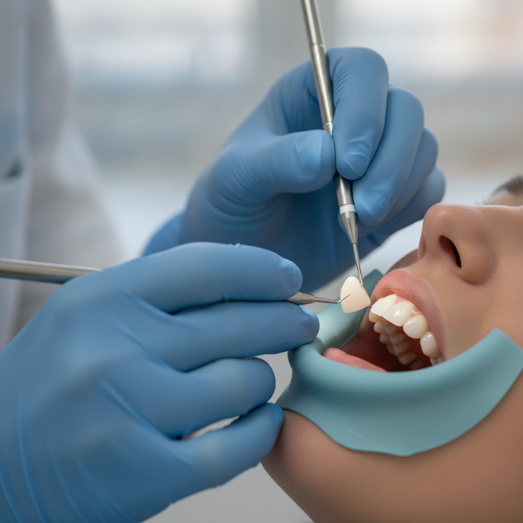 Zirconium vs Porcelain Crowns UK: Understanding the intricate process of permanent dental crown placement